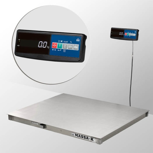 Весы платформенные 4D-PM.S-12/10A_500 нержавеющая сталь