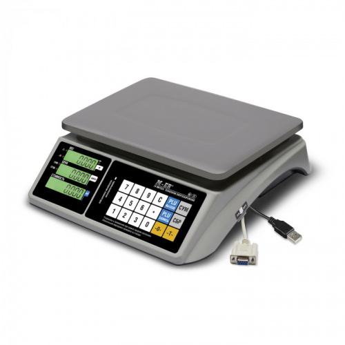 Весы M-ER 328 AC-6.1 "TOUCH-M" LCD RS232 и USB